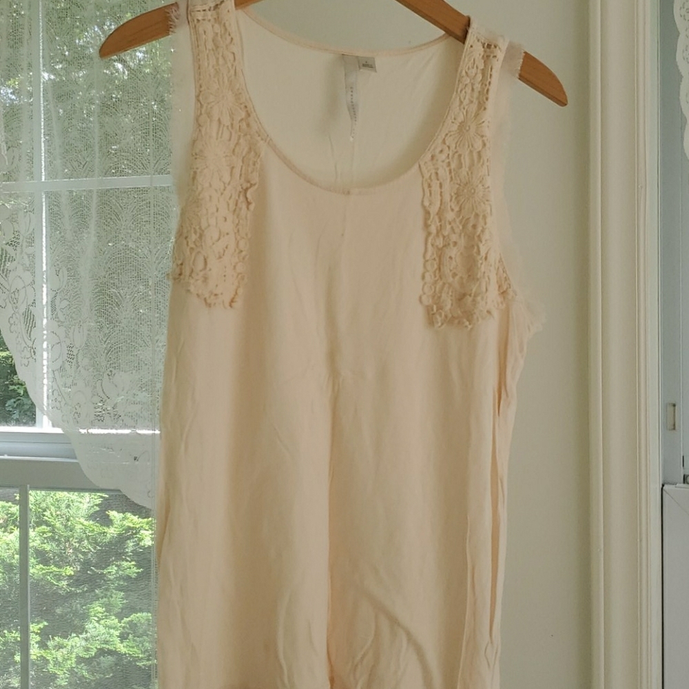 BOGO TANKS Lauren conrad pale pink tank size large